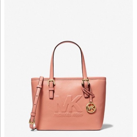 Michael Kors Xs Cryl Conv Tz Tote Sherbert Leather - Picture 15 of 16